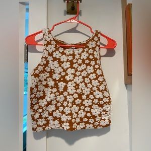 FLOWERED TANK!!